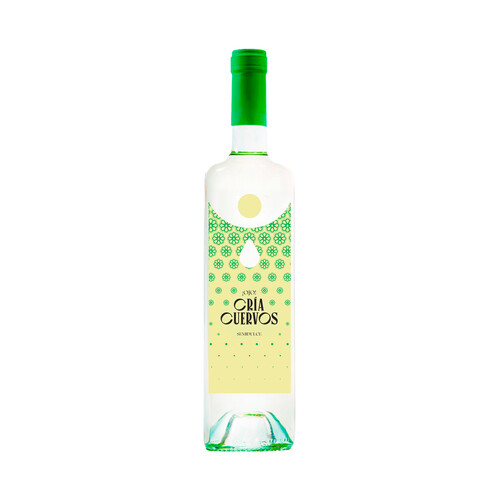 CRIA CUERVOS Carmen Vino blanco semidulce botella de 75 cl.