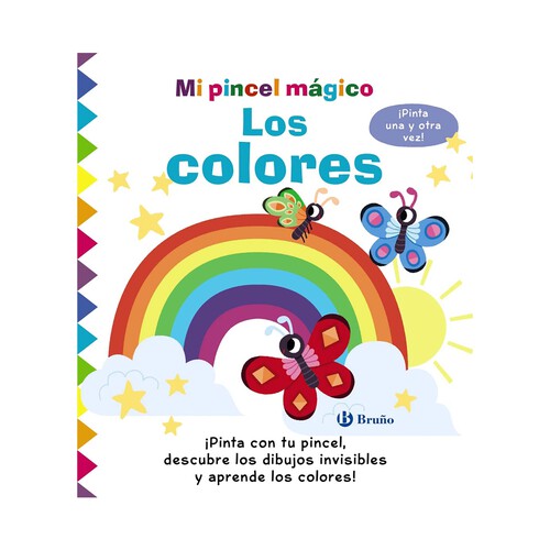 Mi pincel mágico: los colores, VV. AA. Género: actividades. Editorial Bruño.