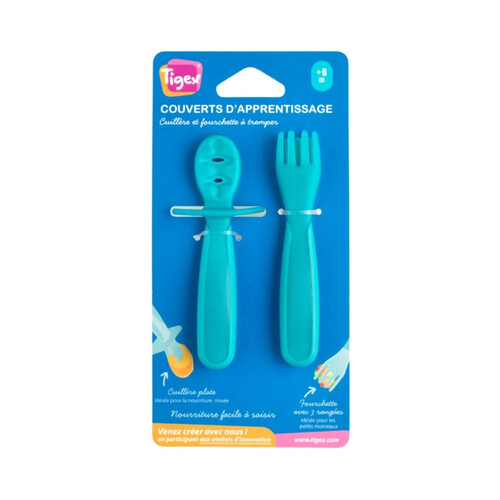 Set de 2 cucharas orientables,TIGEX.