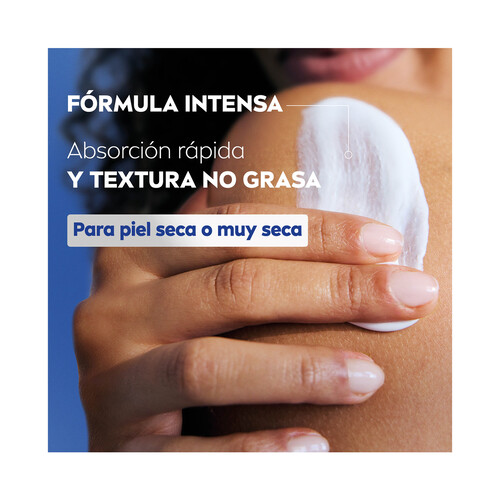 NIVEA Loción corporal (body milk) nutritivo, para pieles secas 625 ml.