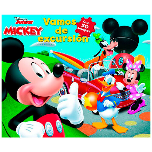 Mickey: Vamos de excursión, VV. AA. Género: ifantil, preescolar. Editorial Disney.