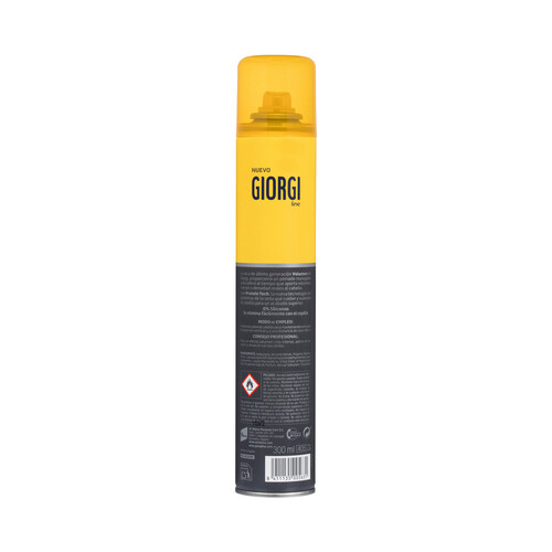 GIORGI Laca (5) efecto volumen y cuerpo, para un peinado manejable GIORGI 300 ml.
