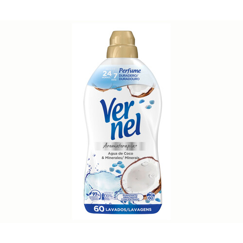 VERNEL Suavizante de coco 60 dosis