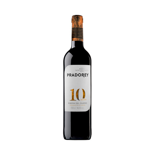 PRADOREY  Vino tinto (10 meses en barrica) con D.O. Ribera del Duero botella 75 cl.