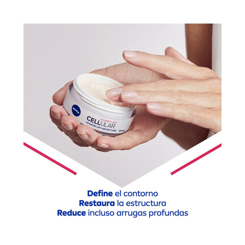 NIVEA Expert lift cellular Crema de día con acción antiarrugas y FPS 30 50 ml.