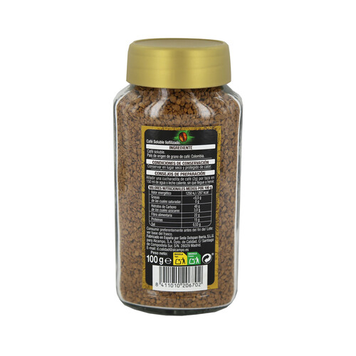 PRODUCTO ALCAMPO Café soluble natural 100 % Colombia 100 g