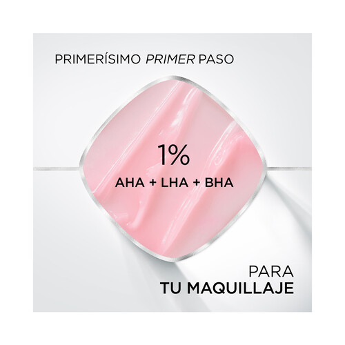 L´ORÉAL PARIS Prime lab 24h pore minimizer  Dermocosmético que difumina lo poros, alargando la duración del maquillaje.