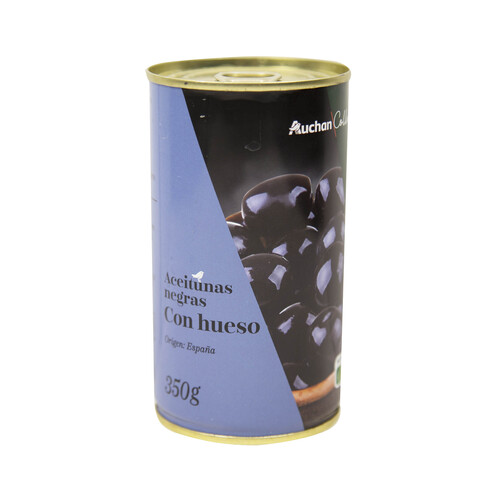 ALCAMPO GOURMET Aceitunas negras con hueso ALCAMPO GOURMET 150 g.