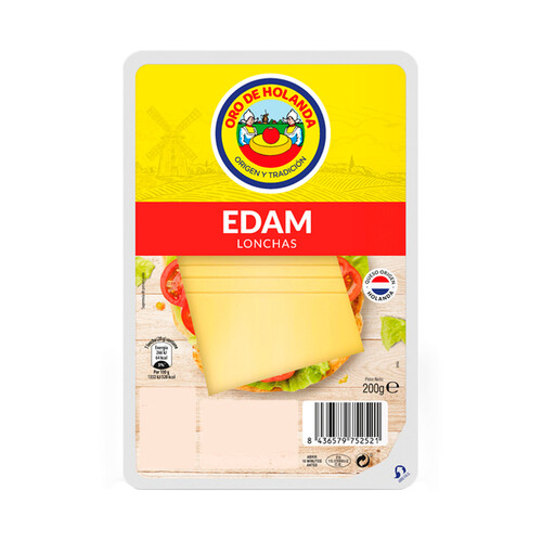 ORO DE HOLANDA Lonchas de queso edam 200 g.