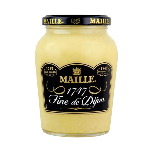 MAILLE Mostaza blanca de Dijon frasco 380 g.