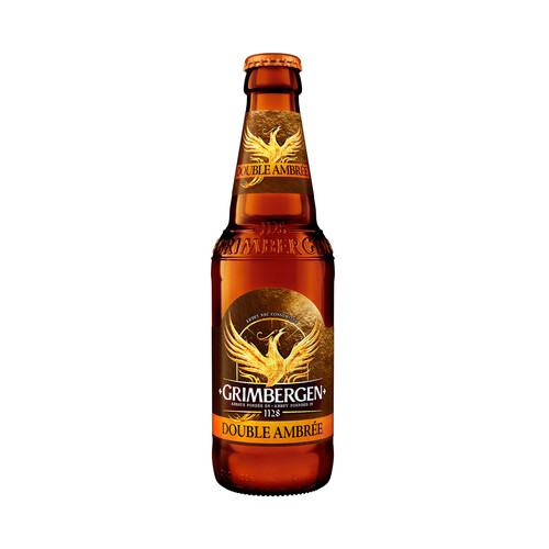 Cerveza Abadía Belga GRIMBERGEN DOUBLE botella 33 cl.