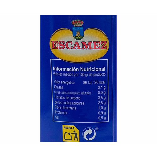 ESCAMEZ Tomate triturado 780 g.