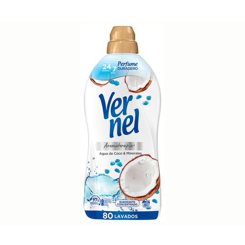 VERNEL Suavizante vernel coco 80 ds 1400 ml.