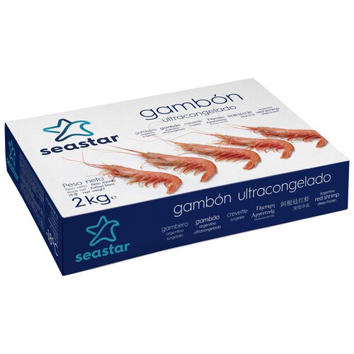 SEASTAR Gambón ultracongelado 20/30 piezas SEASTAR 2 kg.