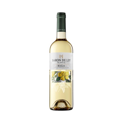 BARON DE LEY Vino blanco con D.O. Ca. Rioja botella 75 cl.