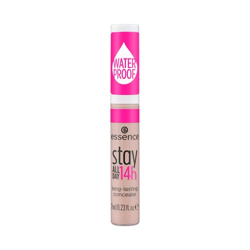 ESSENCE Stay all day 14h tono 30 Neutral beige Corrector larga duración acabado mate natural.