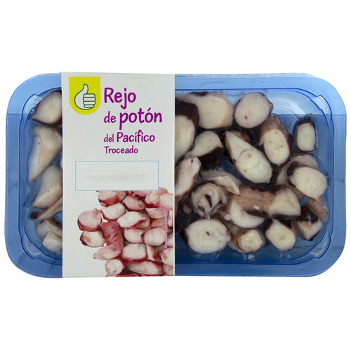 PRODUCTO ECONÓMICO ALCAMPO Rejo de potón troceado 250 gr.