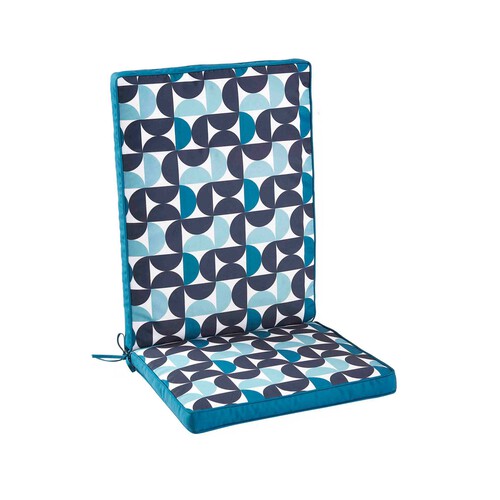 Cojin Para Silla De Poliester GARDENSTAR Color Azul