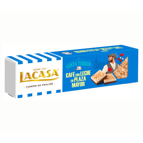 LACASA Turrón café con leche plaza españa lacasa 150 g.