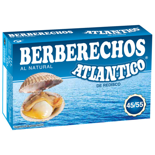 ATLANTICO Berberechos 45/55 58 g.