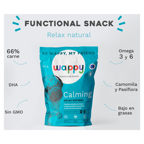 WAPPY Snack functional calming 150 g.