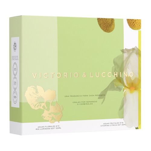 VICTORIO & LUCCHINO Estuche de colonia para mujer.