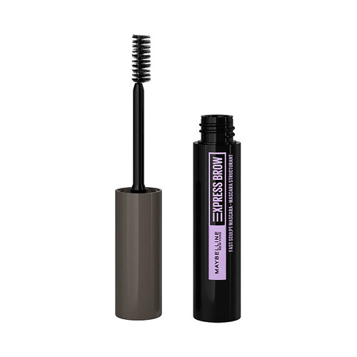 MAYBELLINE Express brow fast sculpt  tono 04 Medium brown Máscara de cejas en gel de larga duración.