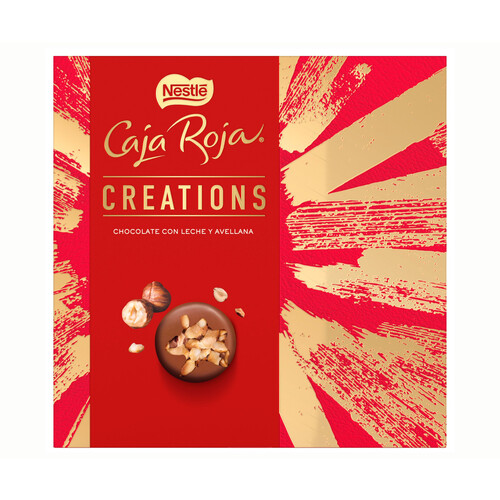 NESTLÉ Bombones caja roja creation avellana 111 gr.