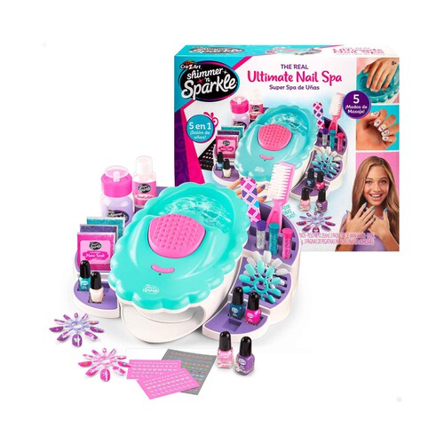 COLORBABY Shimmer N Sparkle-5 En 1 Spa De Uñas +8 años