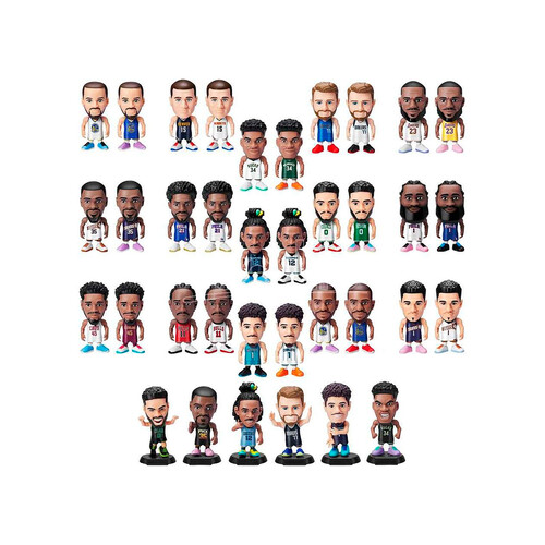 5 Surprise NBA Mini figura de jugadores modelos surtidos