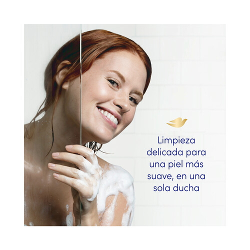 DOVE Fresh care Gel limpieza delicada para ducha o baño 750 ml.