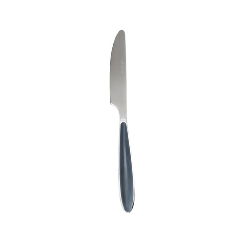 Cuchillo con mango de plástico de color azul, ACTUEL.