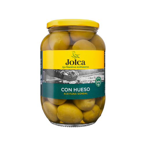 JOLCA Aceituna verde gordal con hueso JOLCA 475 g.