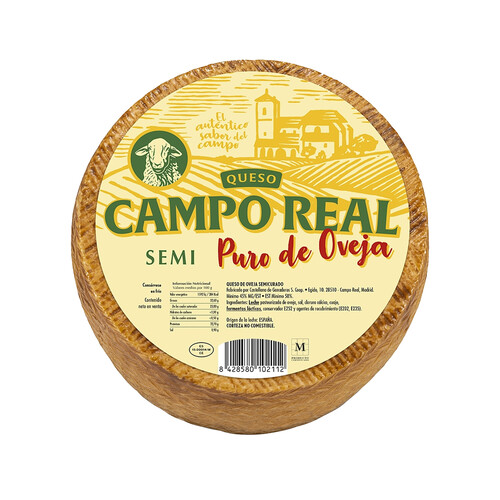 Queso de oveja semicurado CAMPOREAL