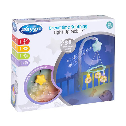 Móvil de cuna con proyector Dreamtime, PLAYGRO.