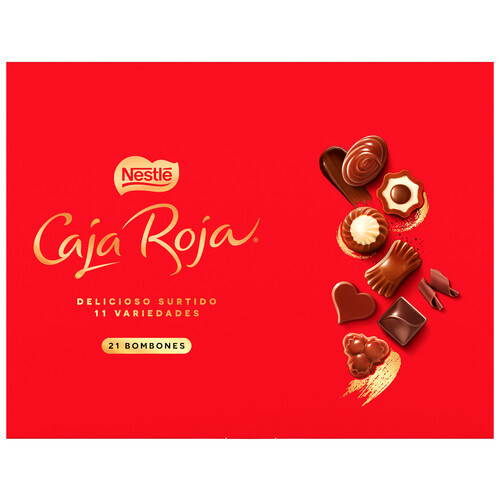 NESTLÉ Bombones caja roja estuche 198 g