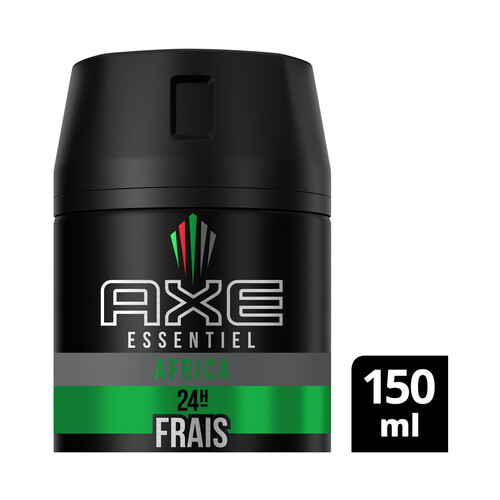 AXE Essential Africa Desodorante en spray para hombre con protección antitranspirante hasta 24 horas 150 ml.