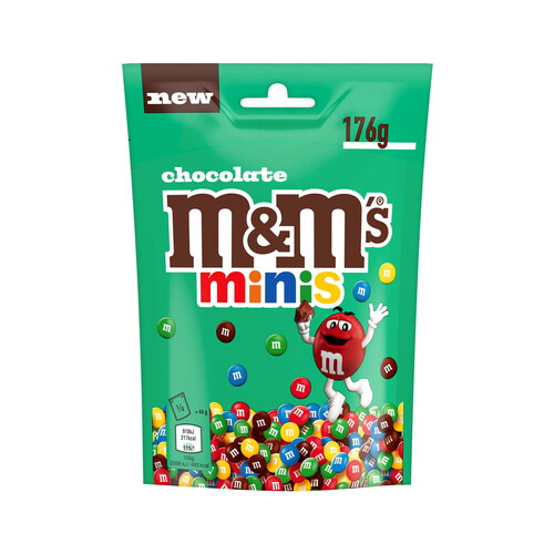 M&M'S Minis Gragea de chocolate en bolsa 176 g.