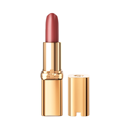 L´ORÉAL PARIS Color riche Tono Worth it intense Barra de labios con acabado satinado.