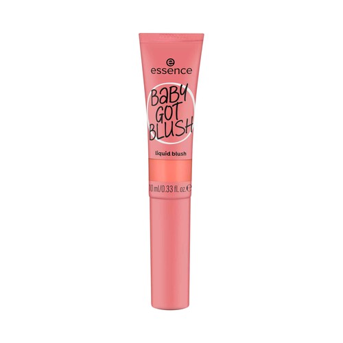 ESSENCE Baby got blush tono 30 Dusty rose Colorete líquido fácil de difuminar.