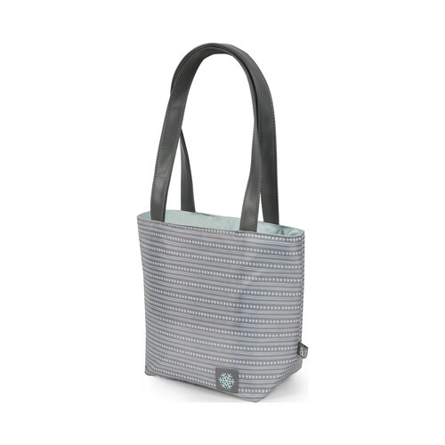 Bolsa porta alimentos color gris con asa, ACTUEL.