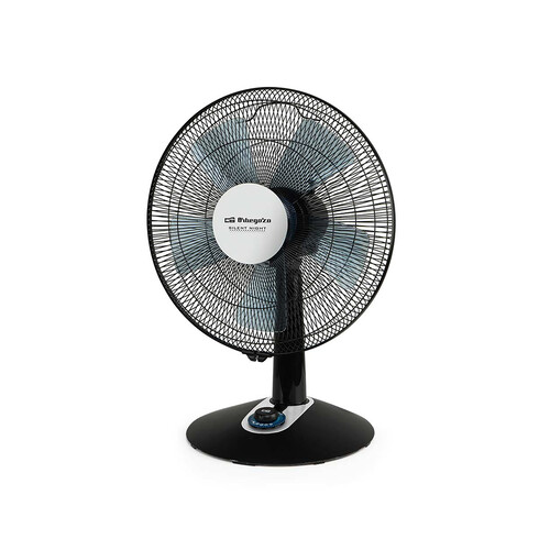 Ventilador de sobremesa ORBEGOZO TF 0139, 45W, 2 velocidades + Turbo.