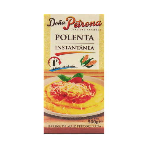 DOÑA PETRONA Polenta (harina de maíz precocinada) DOÑA PETRONA 500 g.