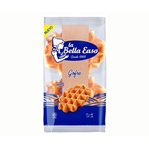 LA BELLA EASO Gofres 4 uds 180 g.