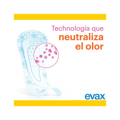 EVAX Salvaslips normal multiforma para todo tipo de braguitas 34 uds.