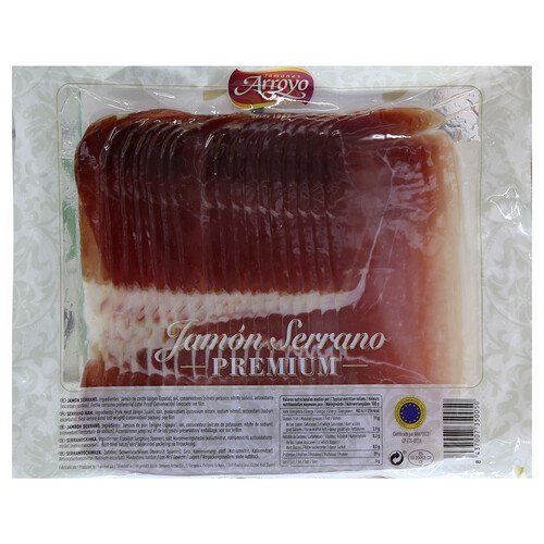 JAMONES ARROYO Jamón curado loncheado 250 g.