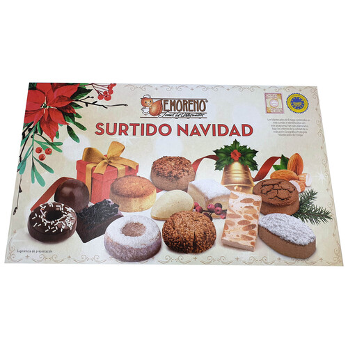 E.MORENO Surtido de dulces Navideños 400 g.