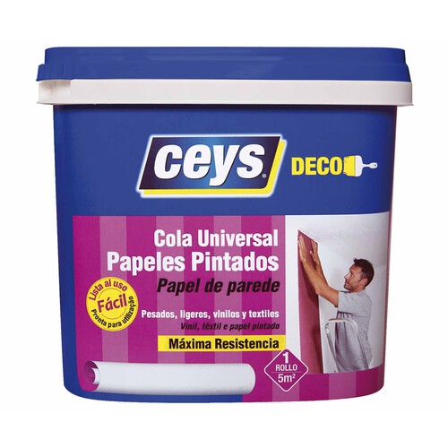 Cola universal para papeles pintados CEYS, 1Kg.