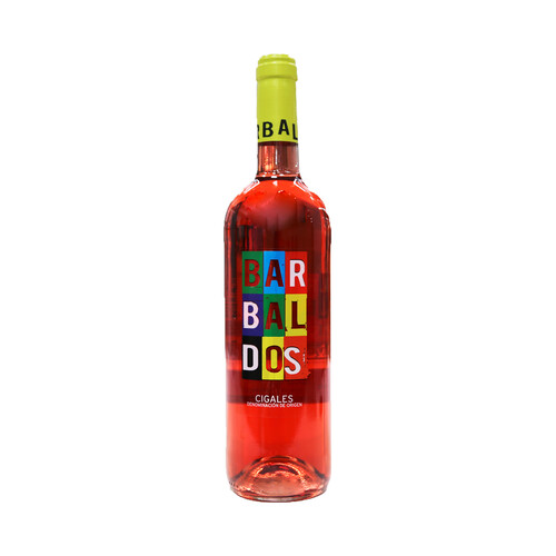 BARBALDOS Vino rosado con D.O. Cigalés botella 75 cl.