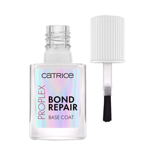 CATRICE Proplex bond Resuce me Base reparadora para uñas fuertes y una manicura duradera.